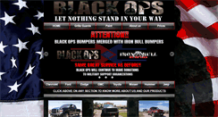 Desktop Screenshot of blackopsbumpers.net